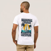バハマ クルーズ ナッソー パラダイス Tシャツ (裏面フル)