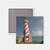 バハマ、グランドバハマ島、東部:町 マグネット (正面/裏面)