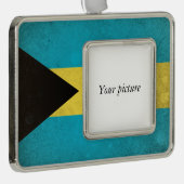 バハマ シルバープレートフレームオーナメント (右)