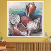 バハマ・シーシェル交響曲第002番 キャンバスプリント (インサイチュ (リビング))