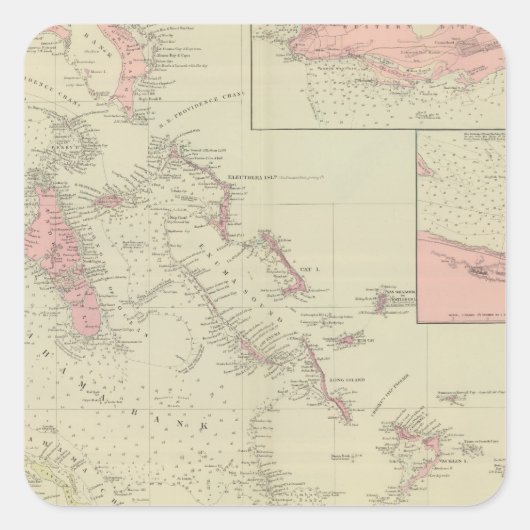 バハマ スクエアシール (正面)