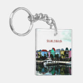 バハマ・ナッソーの写真 キーホルダー (正面左)