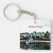 バハマ・ナッソーの写真 キーホルダー (正面)