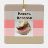 バハマ・ナッソー セラミックオーナメント (裏面)