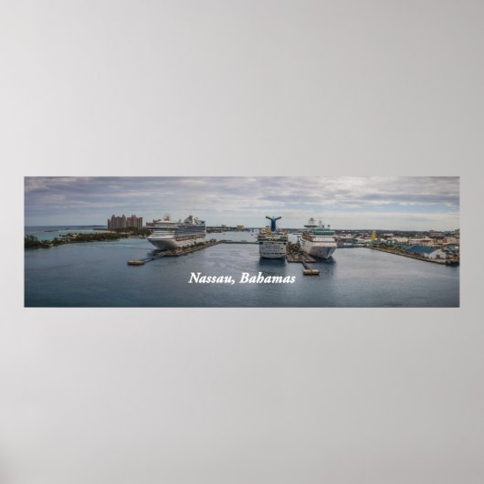 バハマ・ナッソー ポスター (正面)
