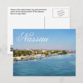 バハマ・ナッソー ポストカード (正面/裏面)