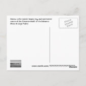 バハマ・ナッソー ポストカード (裏面)