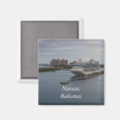 バハマ・ナッソー マグネット (正面/裏面)