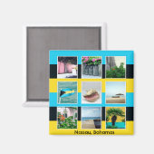 バハマ・ナッソー マグネット (正面/裏面)