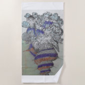 バハマ：ビーチタオル ビーチタオル (正面)