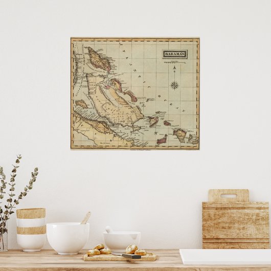 バハマ ポスター (キッチン)