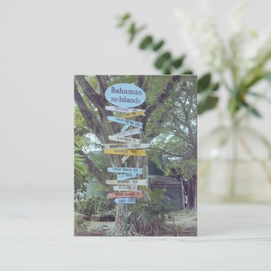 バハマ ポストカード (スタンド正面)