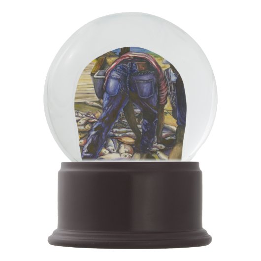 バハマ,モーニングズキャッチ,ハーバーアイランド スノーグローブ (裏面)