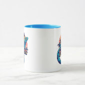 バハマ ヤモリ カリブ海 マグカップ (中央)