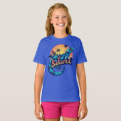 バハマ ヤモリ カリブ海 Tシャツ (正面フル)