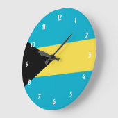 バハマ ラージ壁時計 (傾斜)