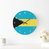 バハマ ラージ壁時計 (ホーム)