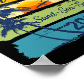 バハマ 2025年 バケーション お土産 休暇 家族 グループ ポスター (角)