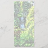 バハマ – Tropical Waterfall 結婚's Menu メニュー (裏面)