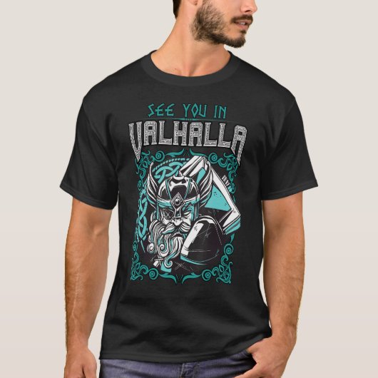 バハラバイキング戦士ノースメンで Tシャツ (正面)