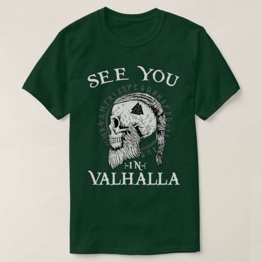 バハラバイキング Tシャツ (デザイン正面)