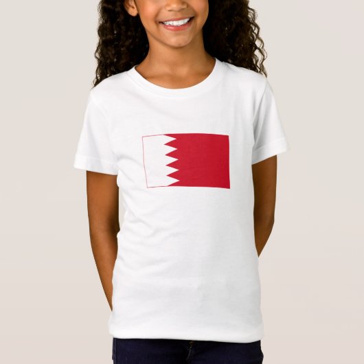 バハレーンの国旗 Tシャツ (正面)