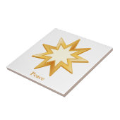 バハーイシンボルセラミックタイル タイル (側面)