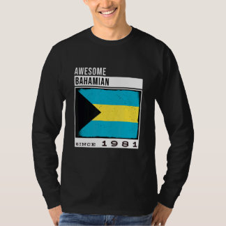 バハ素晴らしマ1981年以来バハマ41番目の誕生田 Tシャツ