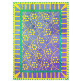 バハ開花ヴィンテージ テーブルクロス (正面)