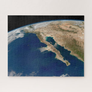 バハ・カリフォルニアとメキシコの太平洋岸。 ジグソーパズル