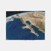 バハ・カリフォルニアとメキシコの太平洋岸。 フリースブランケット (正面(横))