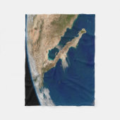 バハ・カリフォルニアとメキシコの太平洋岸。 フリースブランケット (正面)