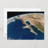 バハ・カリフォルニアとメキシコの太平洋岸。 ポストカード (正面/裏面)