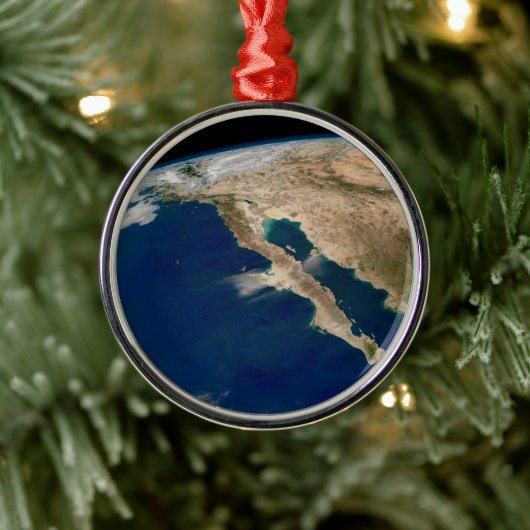 バハ・カリフォルニアとメキシコの太平洋岸。 メタルオーナメント (ツリー)