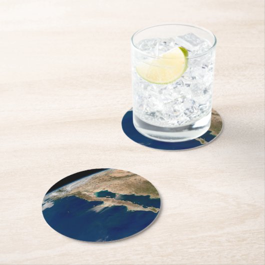 バハ・カリフォルニアとメキシコの太平洋岸。 ラウンドペーパーコースター (インサイチュ)