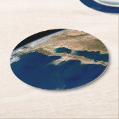 バハ・カリフォルニアとメキシコの太平洋岸。 ラウンドペーパーコースター (アングル)