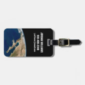 バハ・カリフォルニアとメキシコの太平洋岸。 ラゲッジタグ (正面横)