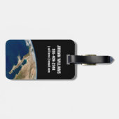 バハ・カリフォルニアとメキシコの太平洋岸。 ラゲッジタグ (裏面横)