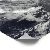 バハ・カリフォルニアに接近するハリケーン・ジメナ ポスター (角)