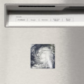 バハ・カリフォルニアのハリケーン・リック南西 マグネット (インサイチュ (食洗機))