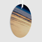 バハ・カリフォルニアの海岸沖の公転の夕日 オーナメント (正面)