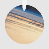 バハ・カリフォルニアの海岸沖の公転の夕日 オーナメント (正面)