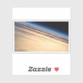 バハ・カリフォルニアの海岸沖の公転の夕日 シール (シート)