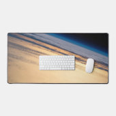 バハ・カリフォルニアの海岸沖の公転の夕日 デスクマット (キーボード&マウス)