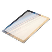 バハ・カリフォルニアの海岸沖の公転の夕日 ノートパッド (アングル)