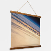 バハ・カリフォルニアの海岸沖の公転の夕日 吊り下げ型タペストリー (傾斜あり)