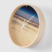バハ・カリフォルニアの海岸沖の公転の夕日 壁時計 (傾斜)