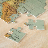 バハ・カリフォルニア州(1899年)のヴィンテージの地図 ジグソーパズル (側面)