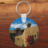 バハ，メキシコの花Cabo San Lucas キーホルダー (正面)