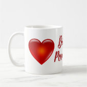 ババからのババのPoopchik及びハートのウクライナのマグ コーヒーマグカップ (左)